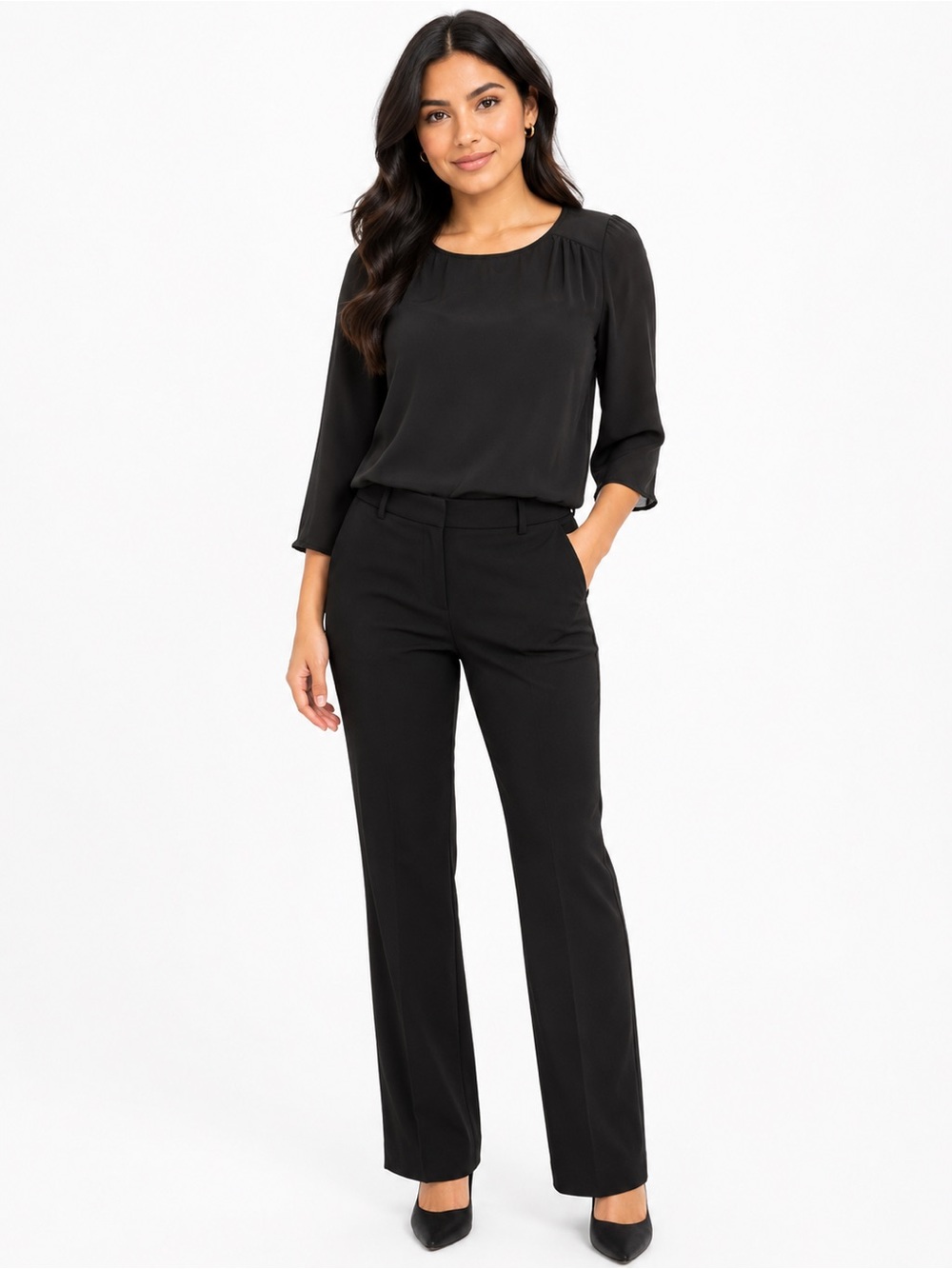The Limited Black Sheer Blouse – Size XS